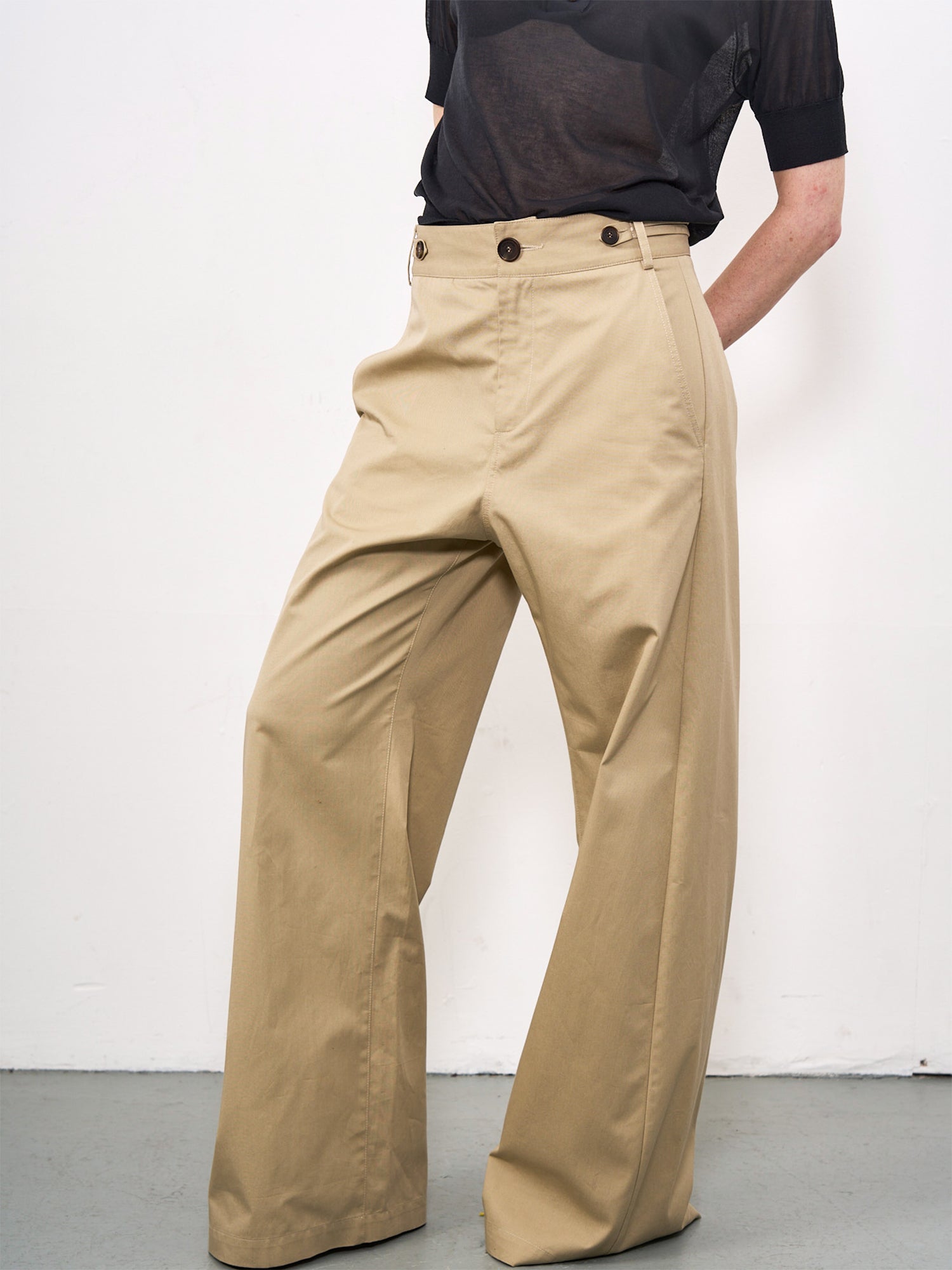 Alia Trousers Cashew