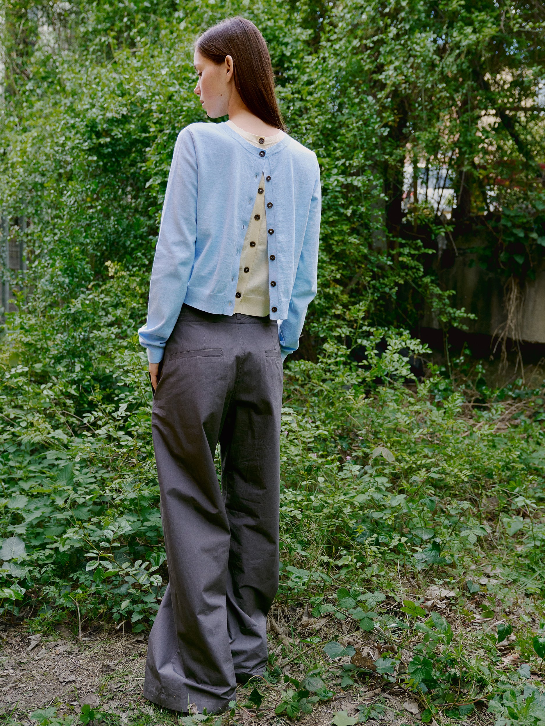 Rapha Cardigan Blue and Butter