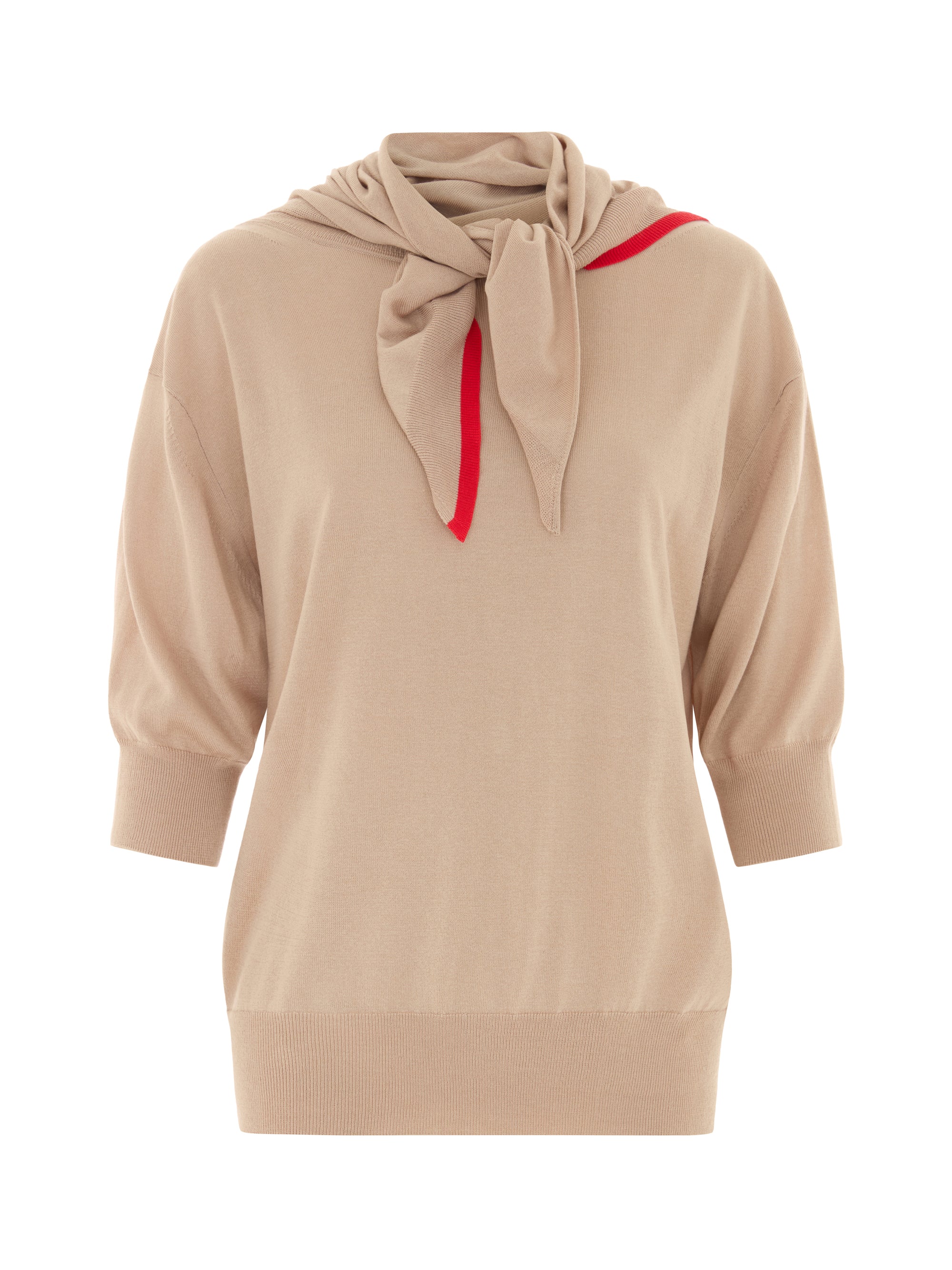 Naima Top Cashew and Red