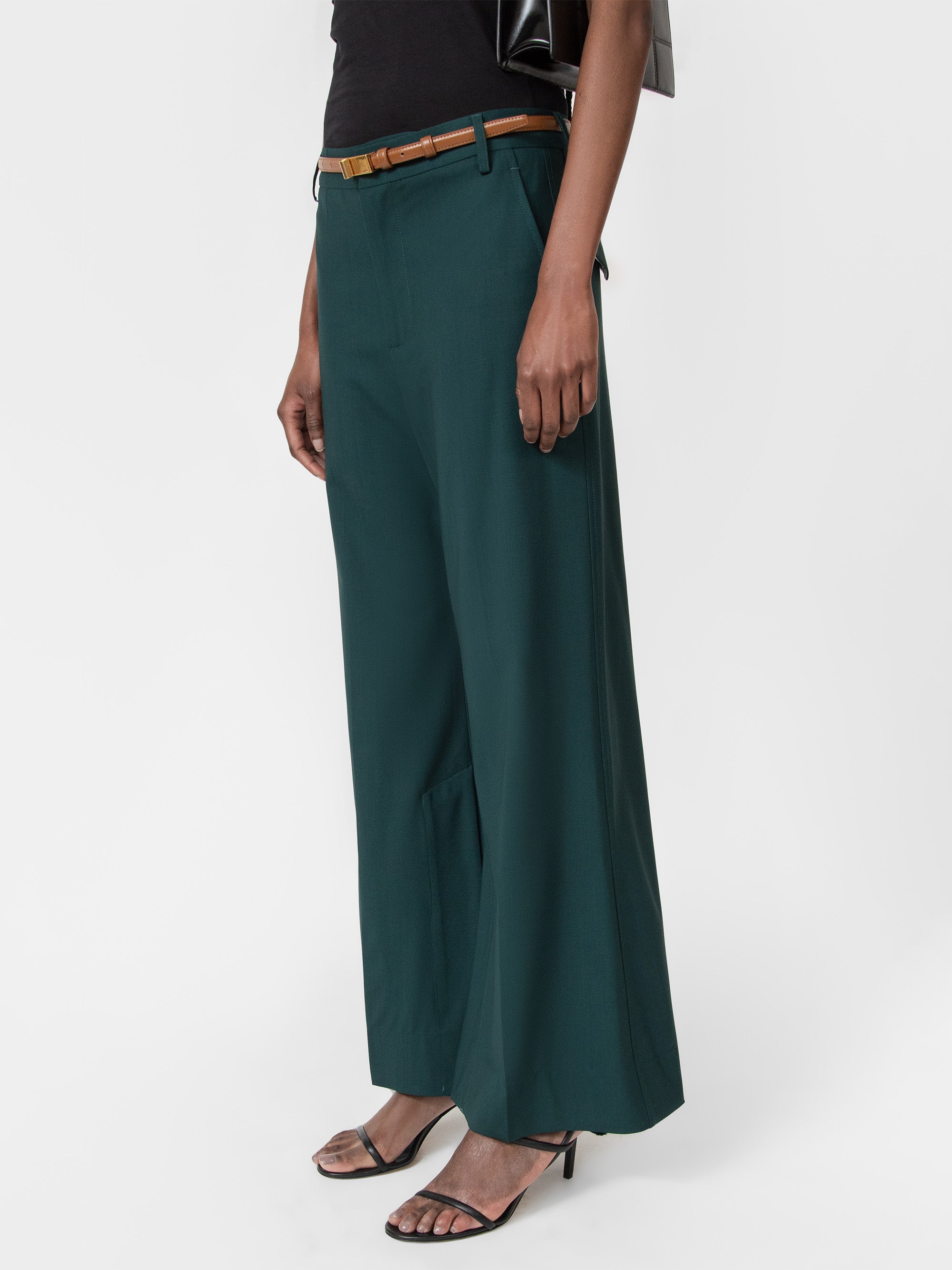 Gregg Trousers Dark Green