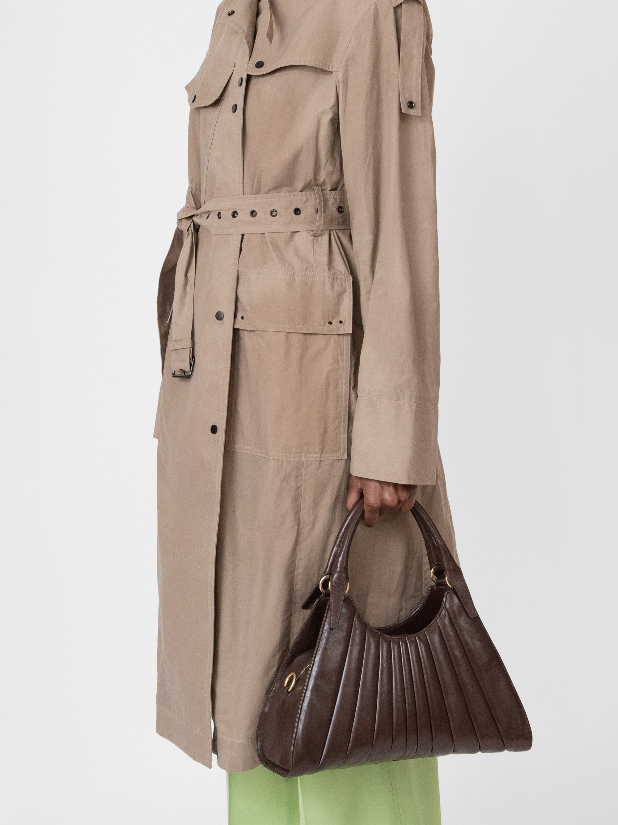 Mitchell Trench Coat Khaki