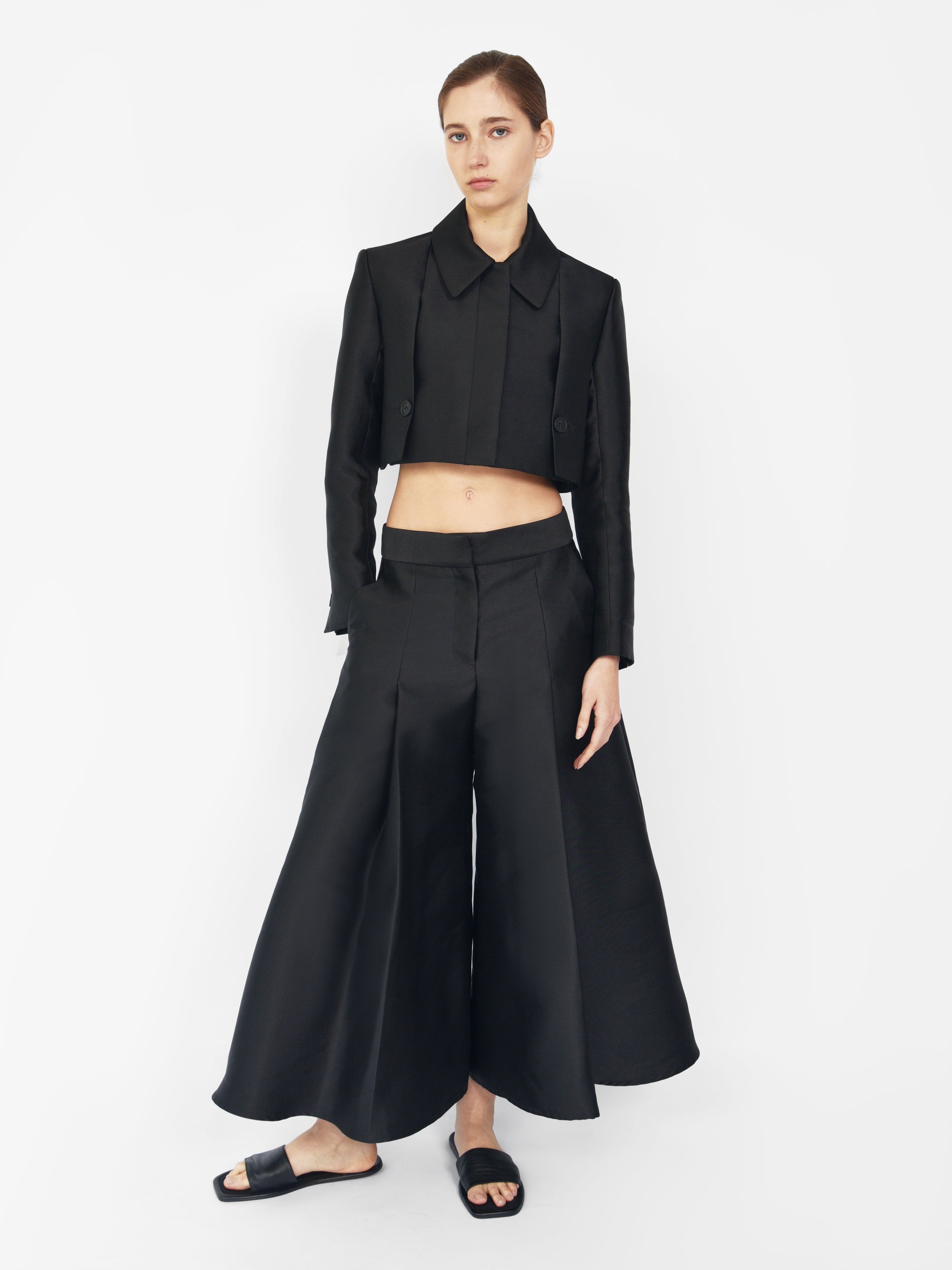 Mill Culottes Black EUDON CHOI mill-culottes-black-eudon-choi