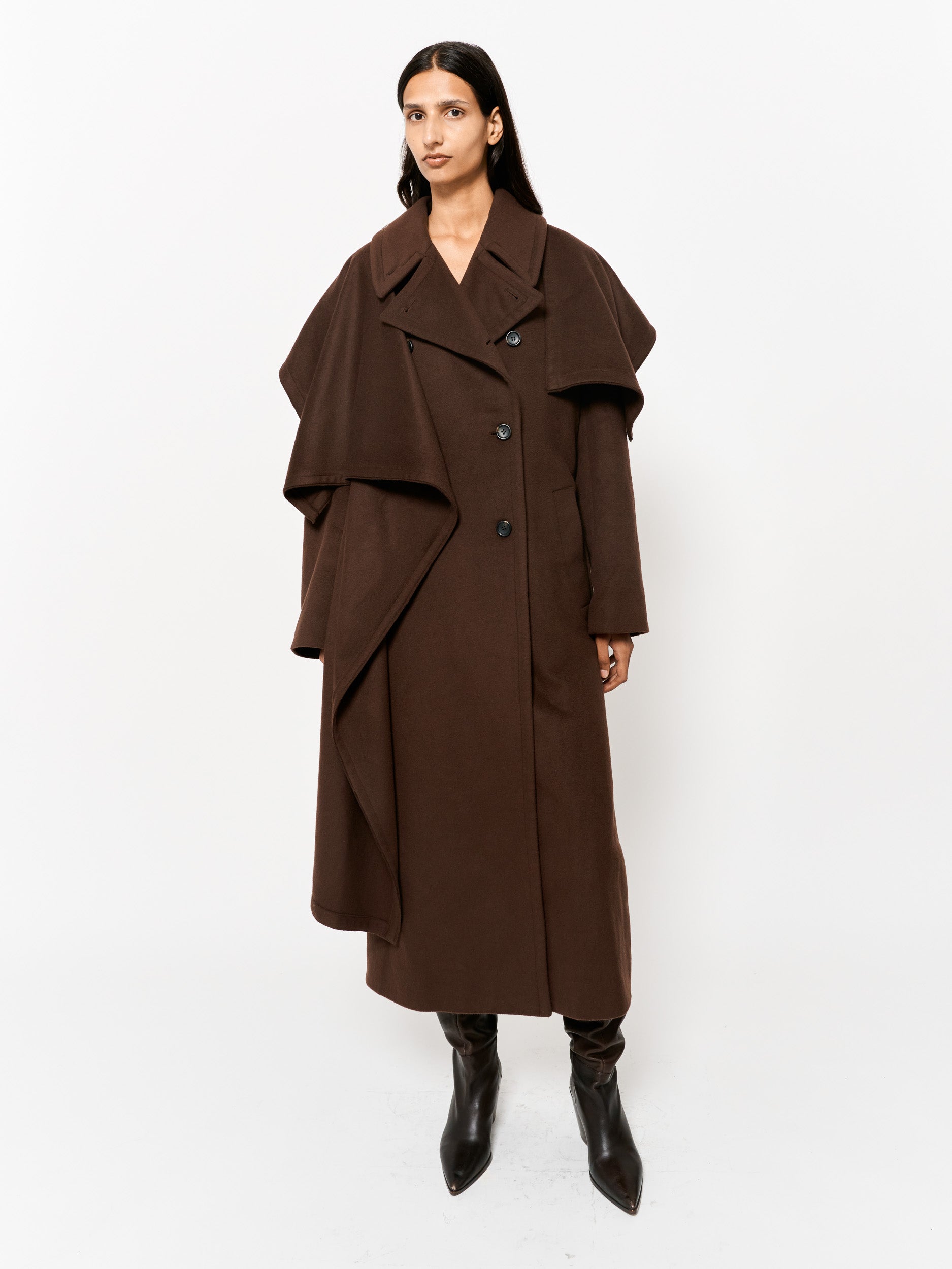【美品】CTHY HIGH-END W WOOL EXCELLA BLOUSON Chloe Faux-Fur Vest | Marciano