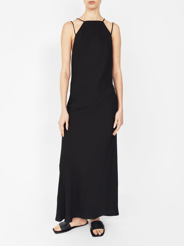 ◆Loulouseoul◆ Yucca Nylon Dress Black womens-